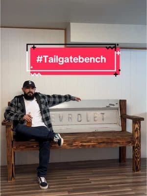 #tailgatebench #chevylovers #Chevy #C10 #woodbench #homemade #newproject #c10truck #C10nation #C10lovers #foryou #foryourpage #Superbowl59 #sundayfunday #Chevytailgatebench #seattlewashington #Trocasperras 