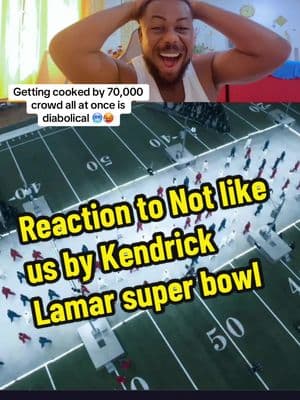 Drake got cooked as 160M+ people watched Kendrick Lamar Super bowl halftime performance at the NFL 2025 yet with Selina Williams. Drakes ex girlfriend. 40-acres and a mule is also a line from the Interlude before King Kunta that he was not supposed to perform but he broke dem rules 😂 and the SAY DRAKE phrase will cost him some financial charges #reaction to #notlikeus by #kendrick #superbowl2025 #nfl #football #funny #performance 