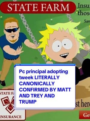 H-heh…! I-I’m fine..! Hehahaha… // #southpark #southparkfandom #tweektweak #tweeksouthpark #pcprincipal #pcprincipalsouthpark #tweekandpcprincipal #pcprincipalandtweek #putitdownsouthpark #creek #southparkmerch #armadillomakeup 