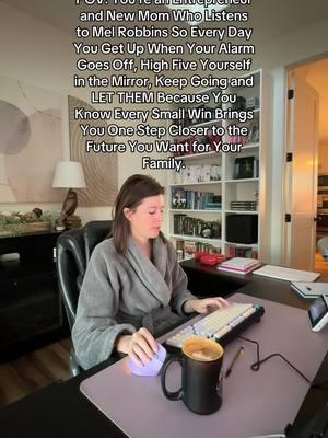 People always ask how I stay so focused on my business as a new Mom… Honest answer? Because I can’t NOT be. My vision for our future is so huge and so clear that it pulls me to act every single day… Even when it’s hard. Even when I’m exhausted. Even when I fail like I can’t possibly juggle it all. Stop underestimating your capacity to handle whatever comes your way.  Every excuse you have for NOT doing it can be flipped into a reason why you MUST do it. Said with all the love in the world… From a fellow mom and business owner who is winging it more these days than not 😅 #Businesstoko#tiktokforbusinesse#entrepreneurtokp#solopreneurss#coursecreatorsn#businesscoachingn#onlinecoachingl#femaleentrepreneurn#businesscoachforwomeno#tiktokgrowthtipsl#affiliatemarketinge#contentcreatortipsl#femaleentrepreneursl#femaleentrepreneurjourneyn#onlinecoachingn#onlinecoachingbusinesso#tiktokforbusinessgrowthalmediamarketing @Mel Robbins 