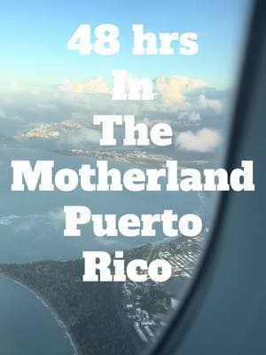 48 hrs on my beautiful island Puerto Rico 🇵🇷 #island #CapCut #motherland #views #beach 