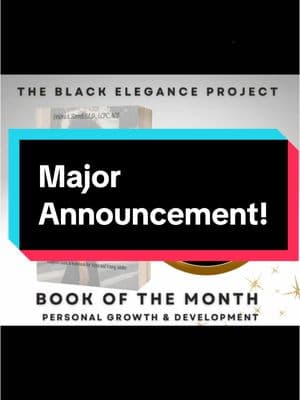 Just in time for #BlackHistoryMonth!!The Black Elegance Project: Etiquette Guide and Workbook for Teens and Young Adults won #Bookofthemonth with the #internationalimpactbookawards Why? Because elegance is OUR story and OUR destiny and OUR History!! Get your copy today! Link in bio. ✨✨ #etiquetteinblack #etiquetteinblackdemure #demure #modernetiquette #demuretrend #demuretsy #demurechallenge #cutesy #mindful #Welldressedprivilege  #Quietluxury #Money #bougie #richauntie #Rich #Richhabits #Welldressed  #Etiquette  #Demure #mindful #Mindful #Level up #Elevated #Elegant #Ladylike #Classy #Fashion #Oldmoneyfashion #blackpageants #blacklove #blackgirlmagic #explorepage #blackownedbusiness #blackowned #blackhistory #entrepreneur #melanin #supportblackbusiness #blackwomen #blackexcellence✊🏾👏🏾 #celebrateblackexcellence #blackexcellence✊🏾 #acelebrationofblackexcellence #blackexcellences  #growthmindset #emotionalintelligence #interviewprep #hbcu #aggiepride #canva#Canva #fabulous #fabulousmom #fabulousmommas #fashionover50 #fashiontiktok #fashiontok #fashionoverforty #fashionover30 