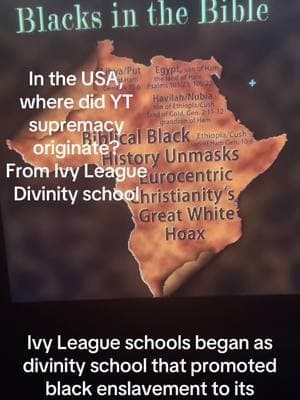 #blackmen #blackpeople #blackwomen #christianity #blackwoman #blacktok #hebrewisraelite #blackhistory #blackchristiantiktok #blackchristian #blackjews #africantiktok #christian #ivyleague #divinity 