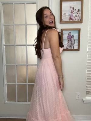 A dress that is for a princess! So many occasions I can think of that are fitting for this dress. #dress #springdresses #semiformal #weddingoutfit #babyshowerdress #lovelanguage #tiktokshoploveatfirstfind 