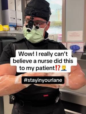 Wow! I really can’t believe a nurse did this to my patient? #drcyr #saspine #healthcare #healthcarereform #nurseproblems #healthinsurance #healthinsurancestruggles #ORlife #spinehealth #spinesurgery 