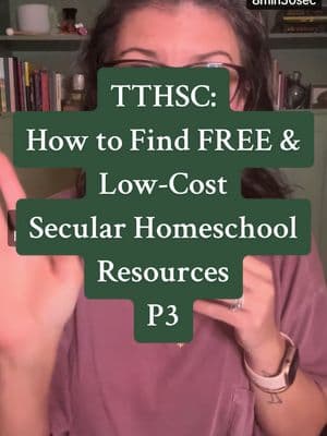 How I find FREE and LOW-COST homeschool resources! #tiktokhomeschoolconference @Erica Johns: How to Homeschool #homeschoolersoftiktok #homeschooling #homeschoolresources #homeschoolforfree #homeschoolfreebies #freehomeschoolresources 