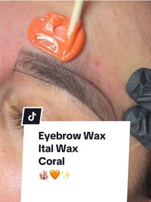 Italwax Coral 🧡 #wax #depilaciondecejas  #hardwax #cera #italwax #eyebrowwaxing  #italwaxcoral #lasvegaswaxer #vegaswaxer #eyebrowwax #CapCut 