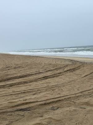 Outer banks in North Carolina that water is so cold #roadkilloffroadguy #coloradoboy #over30 #worklife 