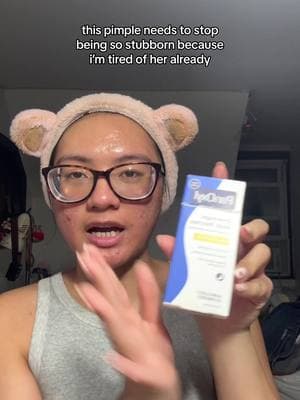 guys i love making pimple patch content for yall but omg i am sick of this pimple it needs to STOP - @PanOxyl overnight spot patches - #panoxyl #pimplepatch #patchpeel #pimplepatchremoval #pimplepatchpeel #hydrocolloidpatches #beforeandafter #acneskin #acneproneskin #oilyskin #texturedskin #hormonalacne #acneawareness #acnejourney #acnecommunity #foryou #fypage #asian #filipino #newyork 