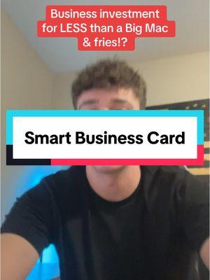 I had this ordered within seconds. #smartbusinesscard #entrepreneur 