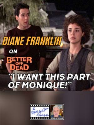 Diane Franklin Talks About Better Off Dead FULL interview here: https://www.youtube.com/watch?v=y8IQYhBuRUA “The Last American Virgin,” “Better Off Dead,” and “Bill and Ted’s Excellent Adventure” are classic flix starring the 80s “It” girl, Diane Franklin! Diane talks with Patrick about Keanu Reeves, working with Patrick, and, of course, her iconic hair!  Patrick's links are all here: https://linktr.ee/patricklabyorteaux  Diane’s links: Diane’s Homepage https://www.dianefranklin.com/ Instagram: https://www.instagram.com/actressdianefranklin/ Twitter/X: https://x.com/DianeFranklin80 Facebook: https://www.facebook.com/diane.franklin.566 Buy Diane’s books: https://a.co/d/5eCFvhk https://a.co/d/eiFtuNR What is it REALLY like for an actor on a set? Learn from Patrick Labyorteaux, the founder of Working Actors School.  The school is designed to be practical and fun and get you the acting work you want! Check out the site for more info and upcoming classes: http://www.WorkingActorsSchool.com #PatrickLabyorteaux #DianeFranklin #BetterOffDead #BillAndTedsExcellentAdventure #JAG #LittleHouseOnThePrairie #Acting #WorkingActorsSchool #Celebrities #FunnyStories #Hollywood #BehindTheScenes #Gossip