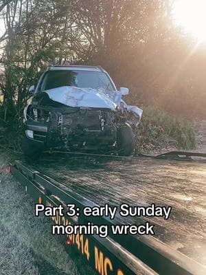 #cherokeetowingandrecovery #towingandrecovery #towingtiktok #wreckedcar #wreckerlife #jeffersoncitytn #part3 #easttennessee #tennessee #rollback #winching #fyp 