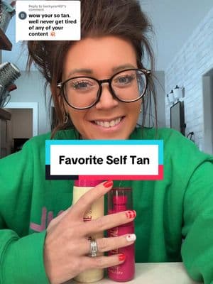 Replying to @beckyear451 My favorite self tanner is by CoCo & Eve! It’s shared in my Amazon Storefront. #sunlesstanning #cocoandevetan 