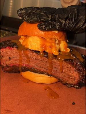 The secret-menu DEVOUR BEEF RIB SANDO from @Palmira Barbecue in Charleston, SC! 🍗🍔🧀🤯🤤 Yes, please. #DEVOURPOWER #fyp #foryou #foodtiktok #beefrib #macncheese #beefribs #ribs #beef #bbq #palmirabbq #charlestonsc #southcarolina #barbecue #charleston #bbqtok #travel #cooking #bbqtiktok 