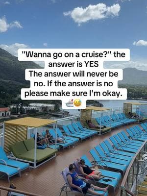 Always down to cruise! 🛳️⚓️💙 #noshipsgiven #cruise #cruising #cruiselife #cruiseship #carnivalcruise #royalcaribbean #travel #cruisememe #cruisetok #cruises #cruisecontent #cruisingcontent 