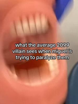 what if its really sunny out so his eyesight is acting up and his chomps keep missing so he just looks like this #miguelohara #spiderman2099 #2099spiderman #ilovemiguelohara #ilovespiderman2099 #miguelspiderman2099 #miguelatsv #miguelohara1992 #invincible 