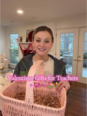 It takes a big heart to teach little minds! Teachers deserve to be spoiled 💕 #valentinesteachergift #valentinesgiftsforteachers #valentinegiftideas #valentinesbasket #fyp #foryou #foryoupage 