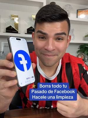 Cómo hacerle una limpieza a tu Facebook y borrar todo tu pasado #tips #trucos #facebook #facebooktips #meta #facebookhacks #tiktoktips #AprendeEnTikTok 