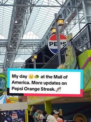 My day 👑🐢 at the Mall of America. 2 rides down inside Nickelodeon Universe. More updates on Pepsi Orange Streak building. Spinning on the TMNT Shell Shock ride. #queenshellspinner #blogger👑🐢 #tmntshellshockride #nickelodeonuniverse #sealifemn #mallofamerica 