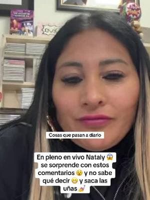 En pleno en vivo Nataly 😱 se sorprende con estos comentarios 😵 y no sabe qué decir 😬 y saca las uñas 💅 #donpedro #donpedrorivera #familiarivera #nataly #natalyrodriguez #riverafamily #donpedroriveraoficial #familiariveradrama #foryoupage #trending 