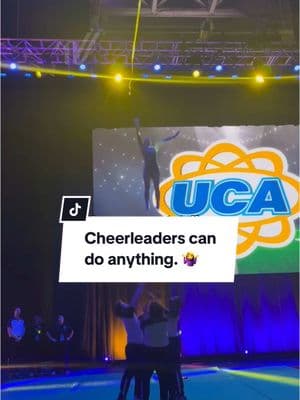 It’s giving self sufficient. 🤌 #UCAnationals #UCAstaff #Cheer #Cheerleading #Cheerleaders #ICanDoItWithABrokenHeart  🎥: @Jayden Kennedy 