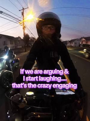 Fair warning #fyp #crazy #girlswhoride #biker #run #crazygf 