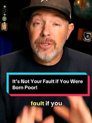 It’s Not Your Fault if You Were Born Poor! #money #wealth #financialfreedom #financialindependence #moneymindset #richvspoor #financialwellness 