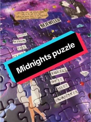 I post about the @Haus of Moods puzzles often because I genuinely love the quality of them (and I do a LOT of puzzles) I love putting on an album from the eras (gotta be careful what words you use 🙄) and escaping or decompressing  Great quality!  #eras #puzzle #swiftie #taytay #midnights #puzzles #puzzletok 