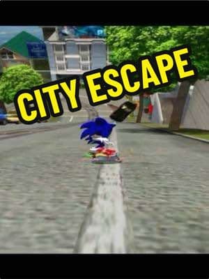 City Escape A Rank  Messed up on a few parts but here it is. #fyp ##game #gaming #sega #sonic #sonicadventure2battle #cityescape