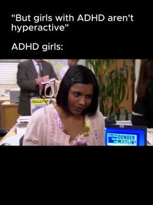 She was never the ‘hyperactive kid’ bouncing off the walls, so no one thought she had ADHD. Instead, she was the talkative one, the daydreamer, the ‘overly sensitive’ girl who felt too much but learned to hide it. For many women, ADHD doesn’t look like bouncing off the walls—it looks like talking a mile a minute when excited, interrupting without meaning to, or masking so well that no one sees the struggle underneath. ADHD Brain Breakdown: 🤸‍♀️ Hyperactivity in Girls: Instead of physical restlessness, hyperactivity often shows up as rapid speech, constant idea-jumping, and an inability to ‘turn off’ the brain. 🎭 Masking & People-Pleasing: Many girls with ADHD learn early to hide their struggles, mimicking neurotypical behaviors to avoid standing out. 😢 Emotional Sensitivity: Rejection sensitivity, mood swings, and feeling *too much* can make social interactions feel exhausting. If this sounds like you, you’re not alone. 💙 Our app is like a pocket ADHD coach—helping you unmask, understand, and work with your brain. Take our ADHD traits quiz today by clicking the link in our bio! 🔗 #ADHD #ADHDMeme #ADHDMemes #ADHDBrain #ADHDLife #ADHDAdult #ADHDCommunity #ADHDinWomen