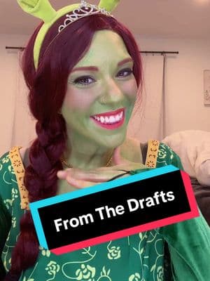 That’s Princess Fiona To You!  #FromTheDrafts #PrincessFiona #ShrekCosplay #FionaTransformation #CosplayTransition #MakeupTransition #ShrekTok #FairyTaleGlowUp #BookishCosplay #BookTok #FantasyLover #OgreCore #EnchantedMakeup #NerdyAndProud #GreenQueen #StorybookBeauty  #unrecognizablemakeup 