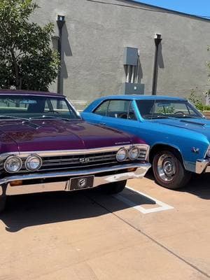 Seeing double with these stunning 1967 Chevelle SS twins #chevelle #chevy #classicchevelle #classicchevrolet #chevrolet #chevroletchevelle #classiccars #musclecars #americanmuscle #americanvintage #vintagecars #1970chevelle #musclecar #classicmuscle