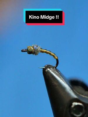 The Kino Midge  Hook: @AhrexHooks FW511 size 18 Thread: 8/0 uni  Rib: Fulling Mill micro floss Bead: Miyuku Seed Beads picasso Opaque brown tan  Dubbing: Fulling Mill tactical dry and SLF mix #TheFlySmith  #flytying #magpiematerials #magpieturkeybiots #magpiefinebeaverdubbing #whitingfarms #naturesspiritflytying #lidrig #fly #flytyingjunkie #flytyingtutorial #flytyingaddict #flytok #satisfying #flytyingnation #fyp #harelinedubbin  #fishing #flyfishing #pescamosca #Upavon #fullingmill #bespoke