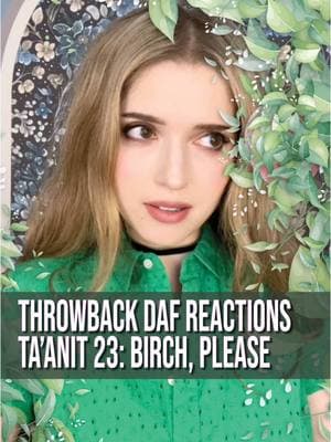 Shalom friends! The Jewish New Year of the Trees, #TuBishvat, begins tonight! So it’s time for me to tell you a classic tree-centric tale from the #Talmud. Welcome to throwback Daf Reactions Ta’anit 23: Birch, Please! 🌳 #honithecirclemaker #dafyomi