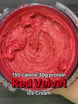 150 calories 30g protein  for the entire pint (no toppings —white choc chips will add ~50cal) 😋🤤 Red Velvet Protein Ice Cream 🍦 Original recipe from my E-Book Check out the link in my bio for my Creami E-Book with over 90 recipes like this one! Follow me for more @Ninja Kitchen Creami and Swirl recipes! #ninjacreami #ninjacreamirecipe #ninjacreamiproteinicecream #ninjacreamitips #ninjacreamiicecream #creami #creamirecipes #proteinrecipes #fitnessrecipes #bestcreamirecipe #easyninjacreamirecipe #fairlifeprotein #fairlife #fairlife #proteindessert #lowcalicecream #lowcalorie #icecream #dessert #fyp #foryou #foodtiktok#weightlosshacks #diethacks #lowcalicecream #bestcreami #creamy #viral #eatingforweightloss #highprotein #highproteinmeals #highproteinrecipes #highproteinsnack #proteinsnack #proteinicecream #highproteindiet #creatorsearchinsights 