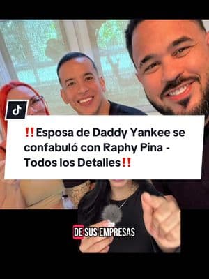 ‼️Esposa de Daddy Yankee se confabuló con Raphy Pina - Todos los Detalles‼️ #daddyyankee #mireddys #raphypina #donomar #drama #polemica #escandalo #farandula #exposed #demandas #chismilingue #engaños #controversy