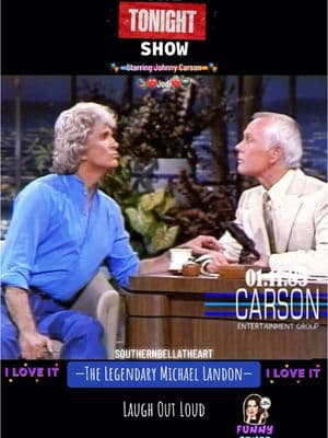 Johnny Falls For Michael’s ET Prank😆 #michaellandon #hilarious #et #prank #on #johnnycarson #tonightshow #comedyvideo #clip #ilove #4you #funniest #latenight #oldschool #goodtimes #carson #era #lolz #clips #by #southernbellatheart #genx #comedylover #🎭 #❤️ 