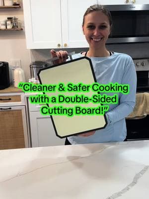 Cleaner & Safer Cooking with a Double-Sided Cutting  #snowclad #cuttingboard #stainlesssteel #stainlesssteelcuttingboard 