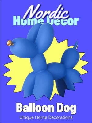 Check out these amazing Balloon Dog Figures! #balloondog #balloondogs #giftideas #giftforhim #tiktokfinds #homedecor #spotlightfinds #funny #decoration #tiktokmakemebuyit #balloondogart #balloonart #balloondecor #figurine #figurines #HomeDecor #homedecorideas #fyp #foryoupage #tiktokmademebuyit