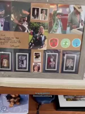 @Sue Grisom My darling, you have been blessed with beautiful creativity! I love how you displayed the gifts I sent you! I feel so very honored! Thank you from the bottom of my pea picking heart~ Connie 2-12-25 (Video made by Armymom) @Johnny Depp #johnnydepp #depp #johnnydeppedit #johnnydeppisloved #johnnydeppismyhero #johnnydeppisalegend #depphead #deppheads #jdbandit #deppheadforlife #armyofsweetpeas #jdsarmyofsweetpeas #armymomsbarneybat #armymomssweetpeas #armyofsweetpeasrock #hollywoodvampires #heroes #davidbowie @Alice Cooper #joeperry #tommyhenriksen 