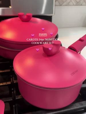 The color 😍🌺💘 @Carote Cookware #carote #carotepans #carotecookwareset #carotereview #fyp #fypシ #parati #foryoupage 