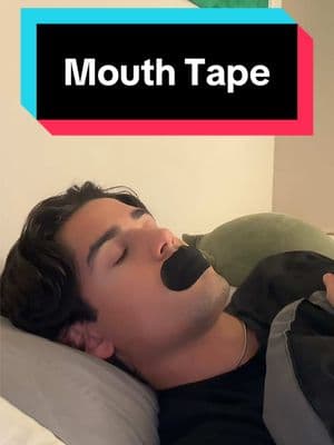 You will not 😵 using mouth tape #marcosphilip #mensselfcare #mouthtape #mouthtapesleeping #mouthbreathing #mouthbreather 