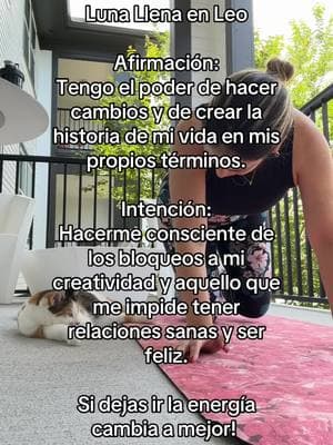 Luna Llena en Leo Afirmación:  Tengo el poder de hacer cambios y de crear la historia de mi vida en mis propios términos.  Intención: Hacerme consciente de los bloqueos a mi creatividad y aquello que me impide tener relaciones sanas y ser feliz.  Si dejas ir la energía cambia a mejor!  #lunallenaenleo #lunallena #astrologia #astrology #fullmoon #amorpropio 