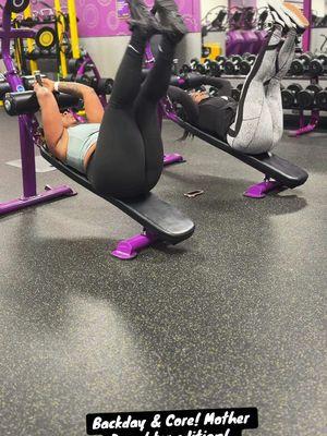 Backday & Core! Mother Daughter edition! #backday #backworkout #core #coreworkout #corestrength #fy