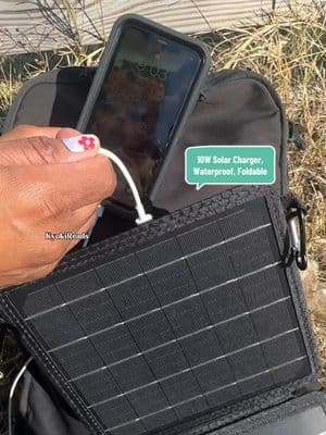 Your Bug-Out Bag is Useless Without This. 10W Solar Charger, IP65 Waterproof, Foldable #creatorsearchinsights #BugOutEssentials Wait! #SolarPanel #PortableSolar #SolarPower #EmergencyGear #SurvivalTech #BugOutEssentials #OffGridPower #PowerAnywhere #PreppingSupplies #SolarCharger