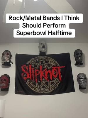 The fact Metallica hasn’t played the halftime show is kind of crazy to me but what do I know🤷🏼‍♂️ #metal #rock #SuperBowl #halftimeshow #metallica #slipknot #foofighters #disturbed #greenday #adtr #bmth #fyp 