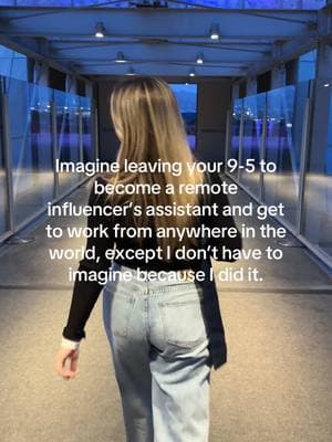 You don’t have to dream about that life anymore ☁️ because influencer’s are looking for assistants!!  The industry is growing and they’re coming to us for help!  ✨ Comment INFLUENCER below for the free training I took to get started! #influencer #dreamlife #influencersassistant #dreamjob #traveltok 