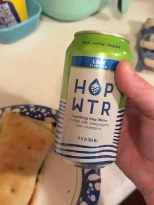 This Hop Wtr tastes amazing! The lemon lime one is  my favorite so far! @hopwtr #hopwtr#flavoredwater #tiktokfinds #sparklinghopwater