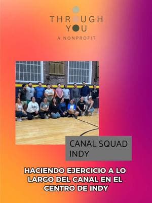 We love #canalsquadindy with their free group workouts every Tuesday! #throughyou #latinosindy #groupfitness #indy #indianapolis #downtownindianapolis #wemovedifferent 