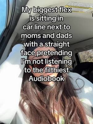 Casually waving to the other parents 👋 #audiobooks #audible @Audible #spicyromance #romancebooks 